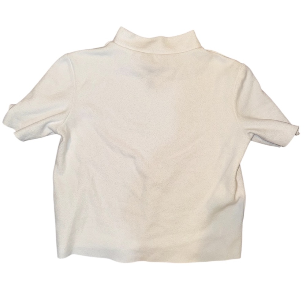 Zara Ribbed Turtle Neck Crop Top - Picture 5 of 7